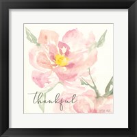 Floral Thankful Fine Art Print