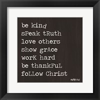 Follow Christ Fine Art Print