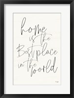 Home is the Best Place Fine Art Print