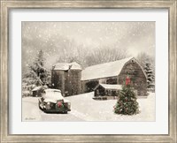 Farmhouse Christmas Fine Art Print