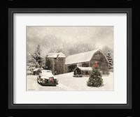Farmhouse Christmas Fine Art Print