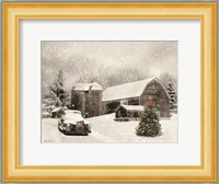 Farmhouse Christmas Fine Art Print