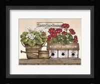 Count Your Blessings Geraniums Fine Art Print