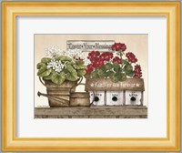 Count Your Blessings Geraniums Fine Art Print