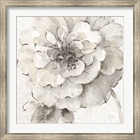 Indigold VII Gray Fine Art Print