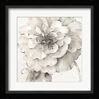 Indigold VII Gray Framed Print