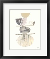 Balance I Neutral Framed Print