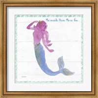 Mermaid Friends IV Fun Fine Art Print