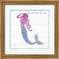 Mermaid Friends IV Fun Fine Art Print