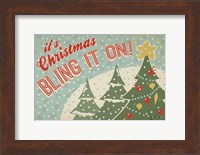 Retro Christmas IV Fine Art Print