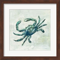 Indigo Sea Life II Fine Art Print