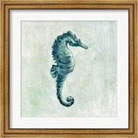Indigo Sea Life I Fine Art Print