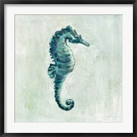 Indigo Sea Life I Fine Art Print