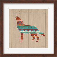 Southwestern Vibes VI on Walnut Fine Art Print