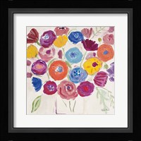 Delicate Flair II Pastel Framed Print