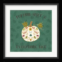 Autumn Otomi II Framed Print