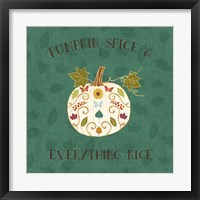 Autumn Otomi II Framed Print