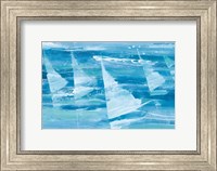 Summer Sail III Blue Fine Art Print
