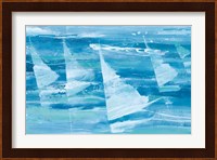 Summer Sail III Blue Fine Art Print