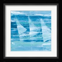 Summer Sail I Blue Framed Print