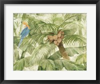 Tropical Canopy I Green Fine Art Print