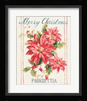 Floursack Holiday Bright III Framed Print