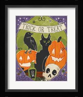 Stay Creepy VI Framed Print