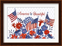 America the Beautiful I Fine Art Print