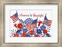 America the Beautiful I Fine Art Print