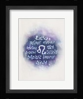 Starlight Astology Leo Framed Print