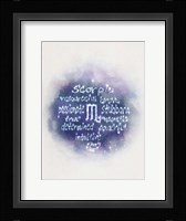 Starlight Astology Scorpio Framed Print