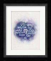 Starlight Astology Virgo Framed Print