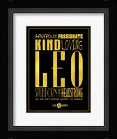 Leo Framed Print