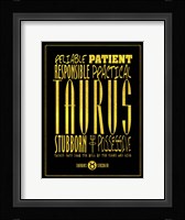 Taurus Framed Print
