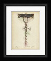 Wood Handle Corkscrew Fine Art Print