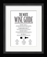 White Wine Guide Fine Art Print