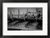 Row of Gondolas 02 Fine Art Print