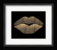Golden Motes Kiss Fine Art Print