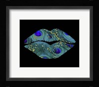 Peacock Kiss Fine Art Print