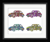 4 Vw's Framed Print