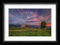 Beneath Teton Glory Framed Print