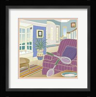 Apres Tennis Framed Print