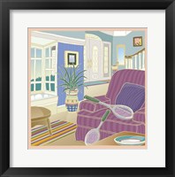 Apres Tennis Framed Print