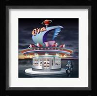 Diner Framed Print