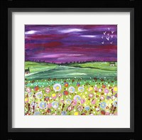 Happy Flowers In Scotland Fine Art Print