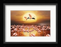 Flamingo Land 2D Fine Art Print