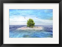 My Island Framed Print