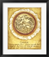 Cheese Garrotxa Framed Print