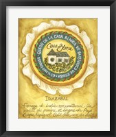 Cheese Idiazabal Framed Print