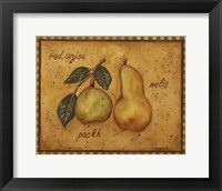 Pears Red Anjou Nelis Packh Fine Art Print